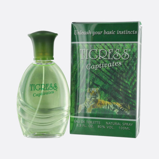Fragrances of France Tigress Captivates Eau De Toilette Spray, 3.3 oz