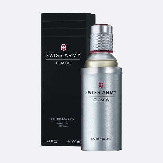 Victorinox Swiss Army Classic Eau De Toilette Spray, 3.4 oz
