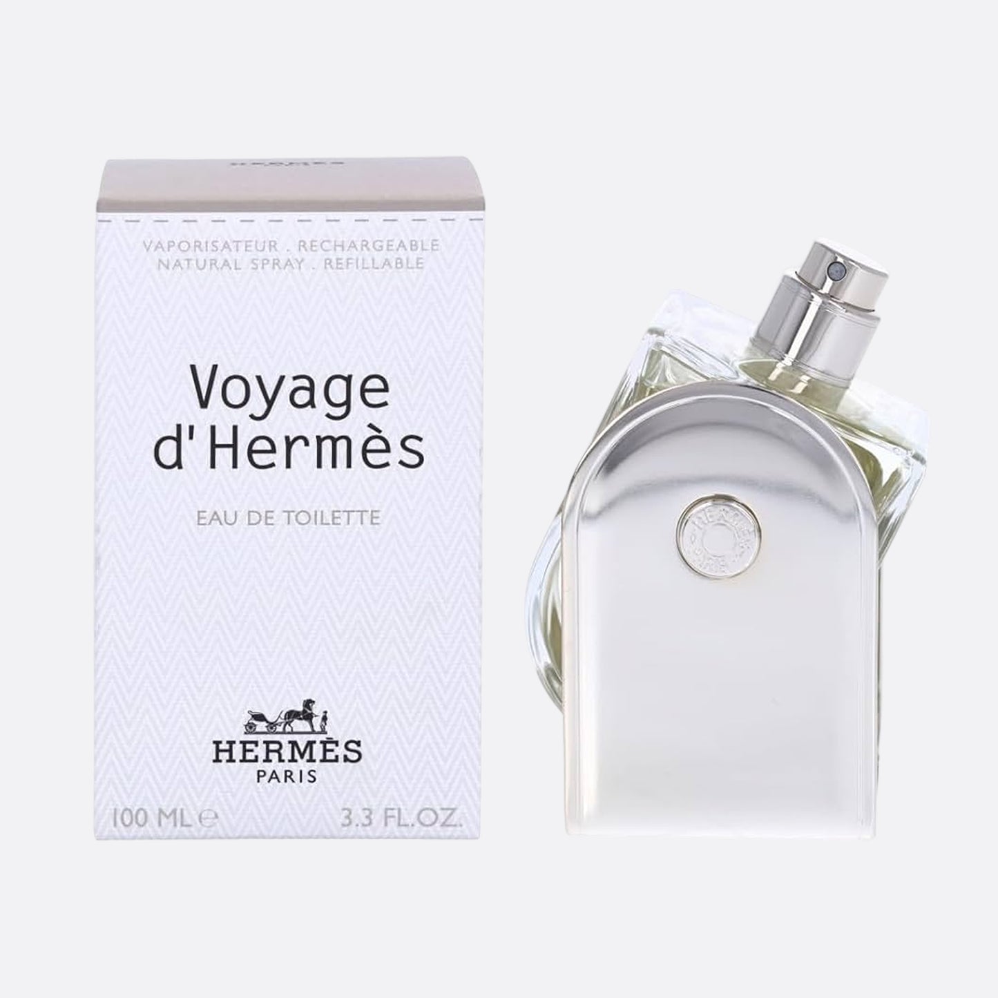 Hermes Voyage D'Hermes Eau de Toilette Spray, 3.3 oz