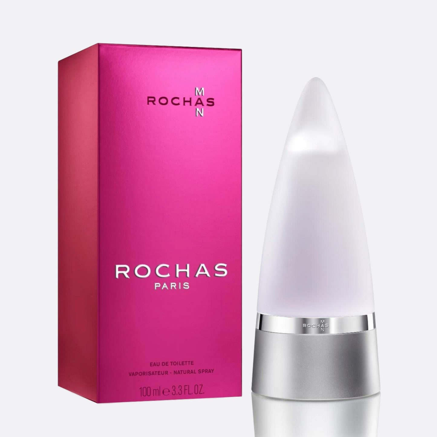 Rochas Man Eau De Toilette Spray, 3.4 oz