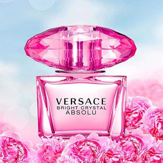 Versace Bright Crystal Absolu Eau De Parfum Spray, 3.0 oz