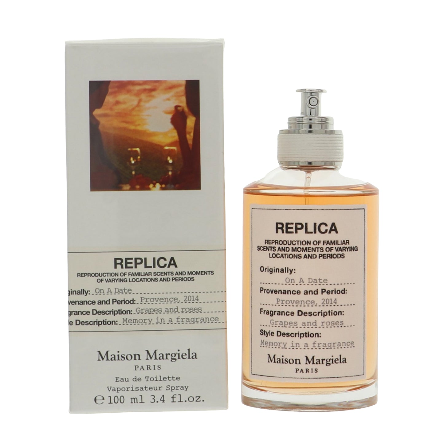 Maison Margiela Replica On a Date 3.4 oz Eau de Toilette Spray