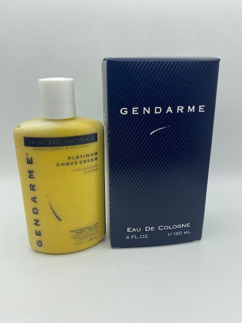 Gendarme 4 Oz Cologne Spray With $25.00 Free Shaving Cream