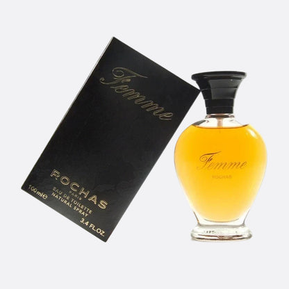 Rochas Femme Eau de Toilette Spray, 3.4 oz