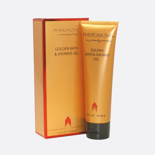 Marilyn Miglin Pheromone Golden Bath & Shower Gel, 4.5 oz
