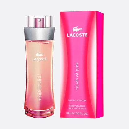 Lacoste Touch Of Pink Eau de Toilette Spray, 3 oz