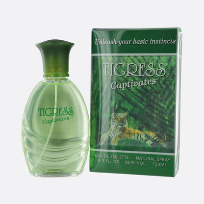Fragrances of France Tigress Captivates Eau de Toilette Spray, 3.3 oz