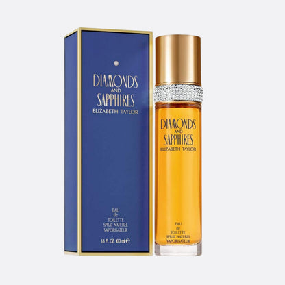 Elizabeth Taylor Diamonds & Sapphires Eau De Toilette Spray, 3.3 oz