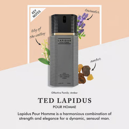 Ted Lapidus Men's Lapidus Eau de Toilette Spray, 1 oz