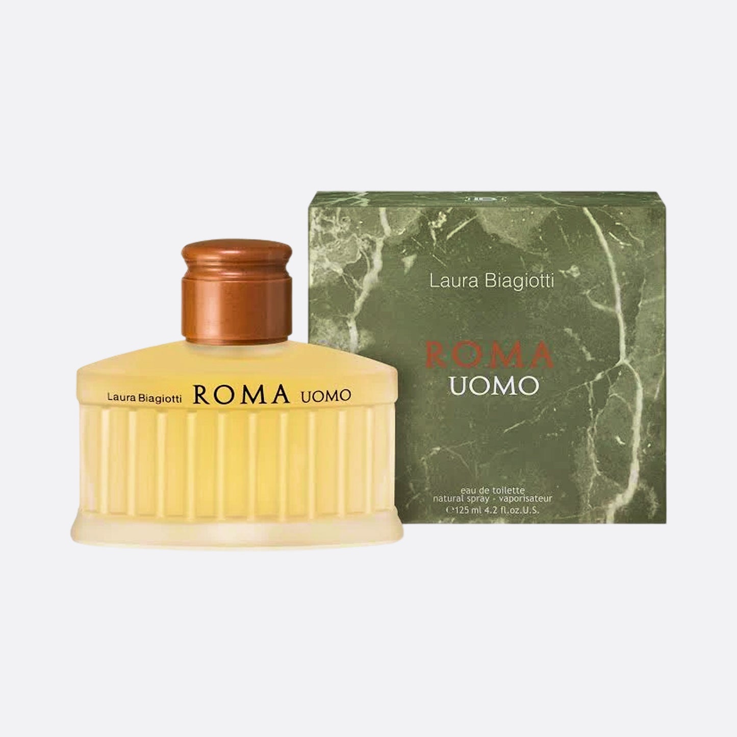 Laura Biagiotti Roma Uomo Eau de Toilette Spray, 4.2 oz