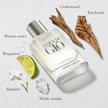 Giorgio Armani Acqua Di Gio Men Eau de Toilette Spray, 3.4 oz