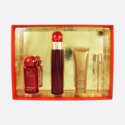 Perry Ellis 360 Red 4 Piece Gift Set