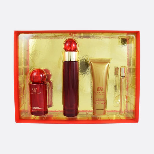 Perry Ellis 360 Red 4 Piece Gift Set