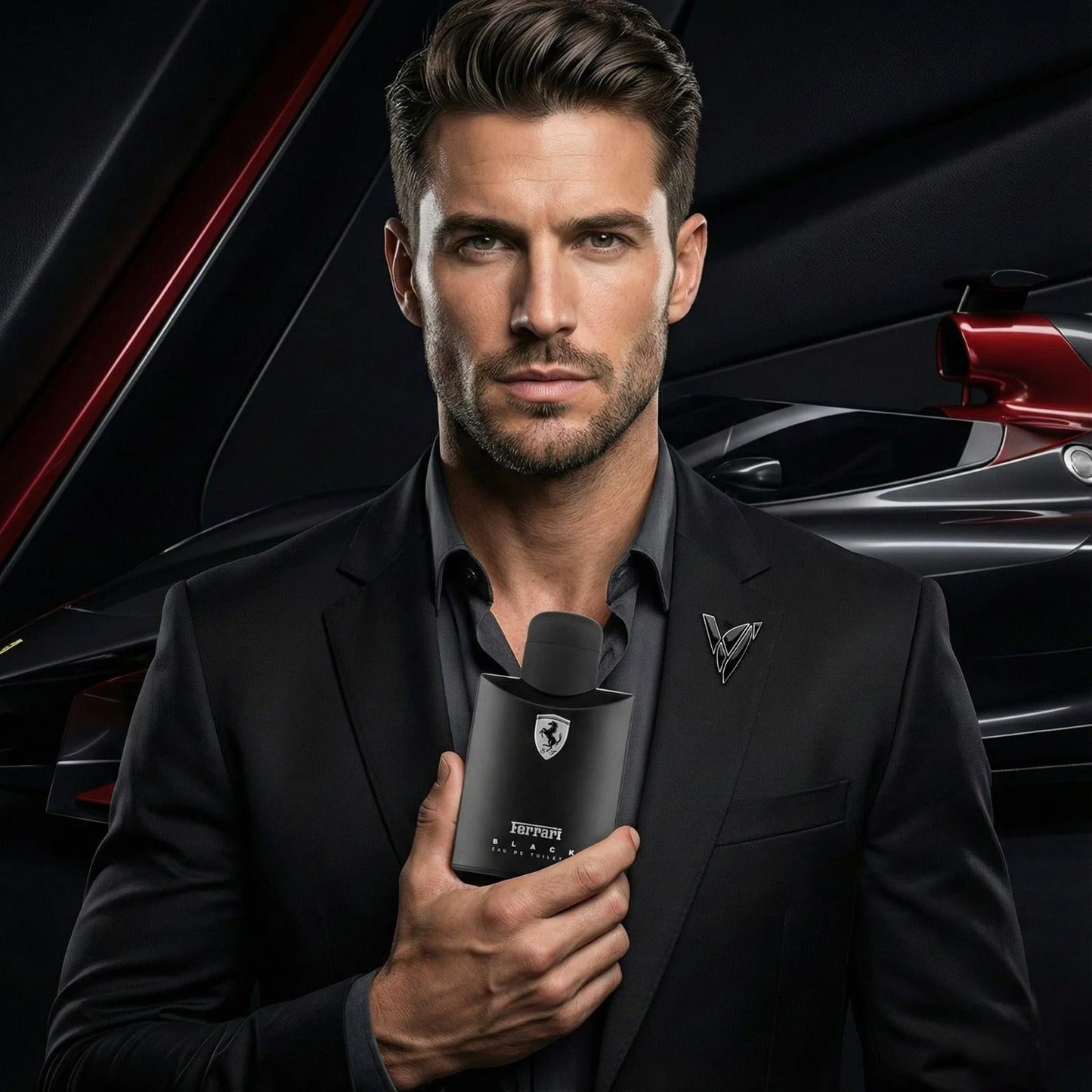 Ferrari Black Eau de Toilette Spray, 4.2 oz