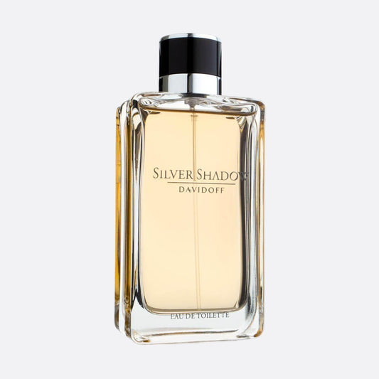 Davidoff Silver Shadow Eau De Toilette Spray, 3.4 oz (Without Box)
