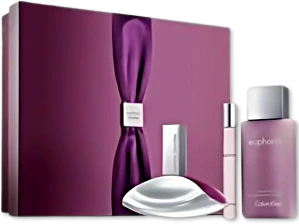 Calvin Klein Euphoria 3.4 OZ EDP SP & 3.4 OZ Lotion