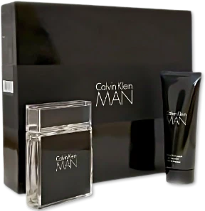 Calvin Klein Man 3.4 OZ EDT SP & 5 OZ A/S BAUME