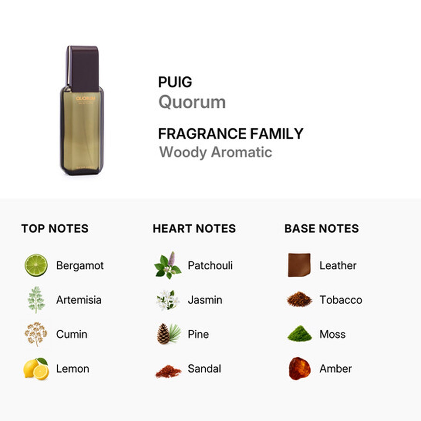 Antonio Puig Quorum Eau de Toilette Spray, 3.4 oz