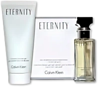 Estee Lauder Eternity 3.4 OZ EDP SP & 3.4 OZ Lotion