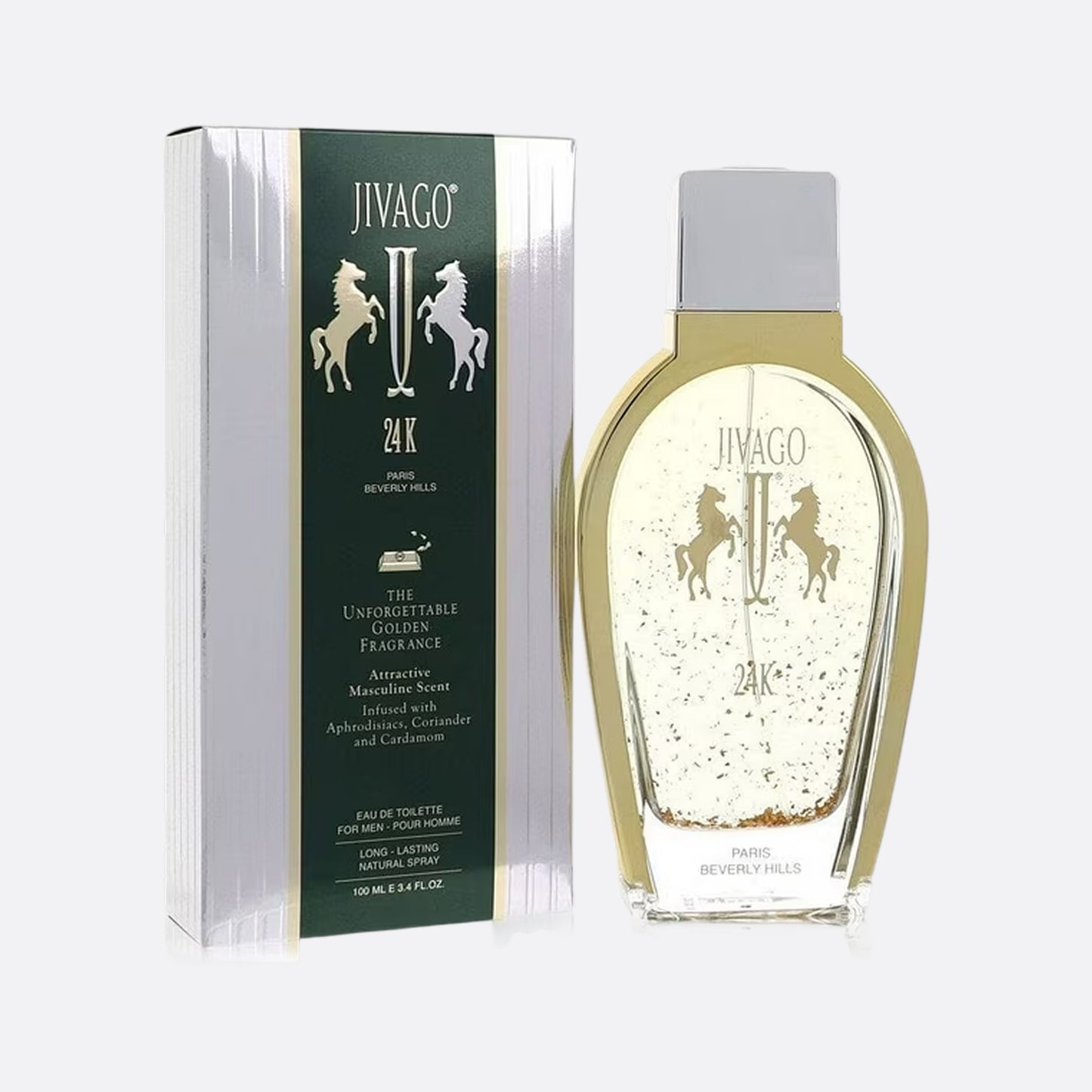 Jivago 24K Eau de Toilette Spray, 3.4 oz