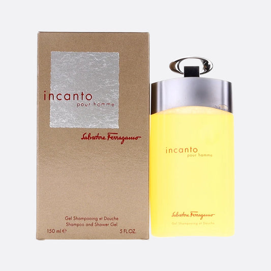 Salvatore Ferragamo Incanto Pour Homme Shampoo & Shower Gel, 5 oz