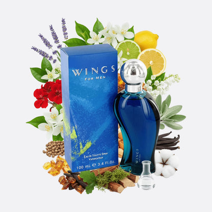Giorgio Beverly Hills Wings Eau De Toilette Spray, 3.4 oz