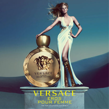 Versace Eros Femme Eau de Parfum Spray, 3.4 oz