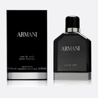 Armani Eau de Nuit Homme by Giorgio Armani Eau de Toilette Spray, 3.4 oz