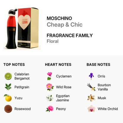 Moschino Cheap & Chic Eau de Toilette Spray, 1.7 oz