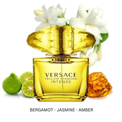 Versace Yellow Diamond Intense Eau de Parfum Spray, 3.0 oz