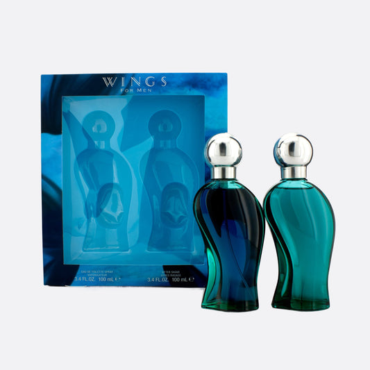 Giorgio Beverly Hills Wings 3.4 oz Eau De Toilette Spray & 3.4 oz Aftershave