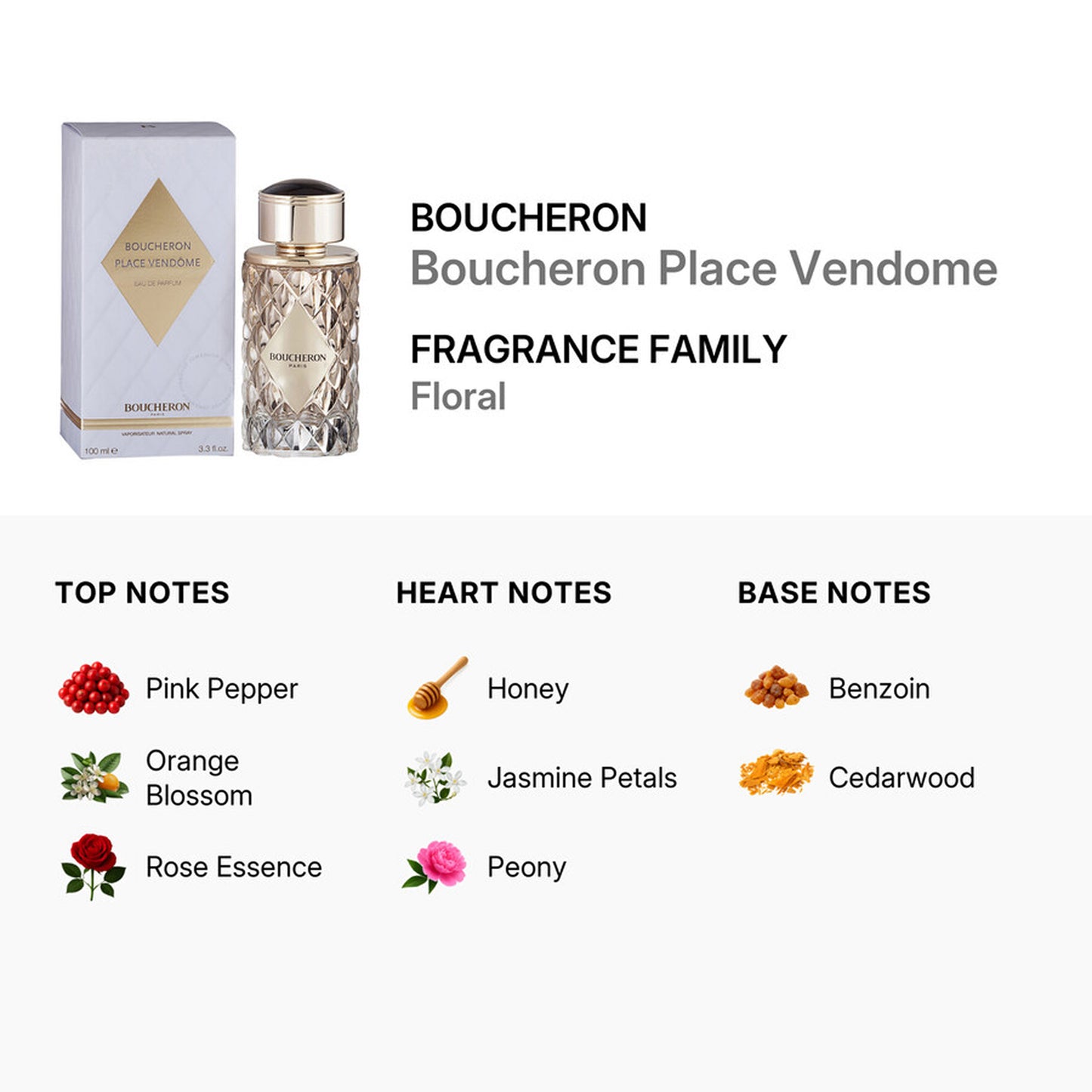 Boucheron Place Vendome Eau de Parfum Spray, 3.3 oz