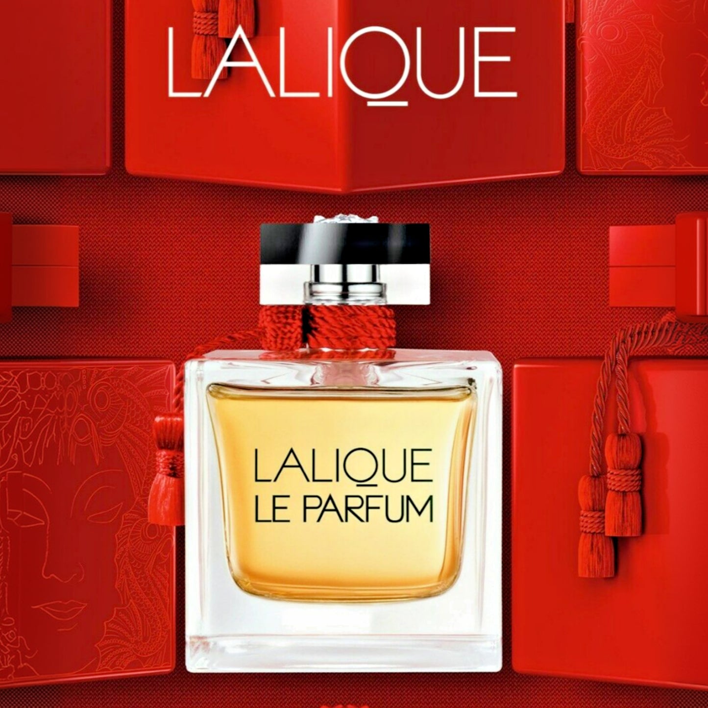 Lalique Le by Lalique Eau de Parfum Spray, 3.3 oz (Red Box)