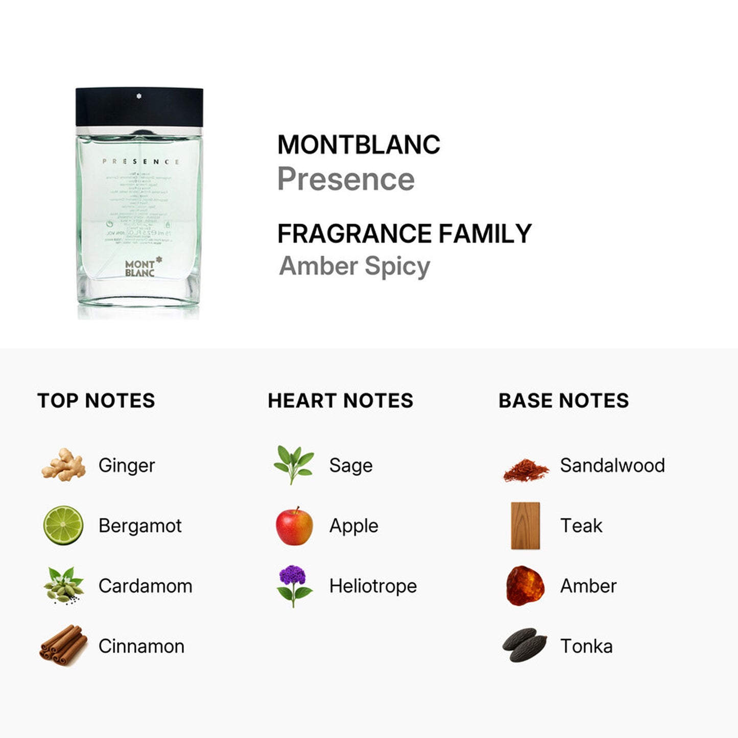 Mont Blanc Presence Eau de Toilette Spray, 1.7 oz