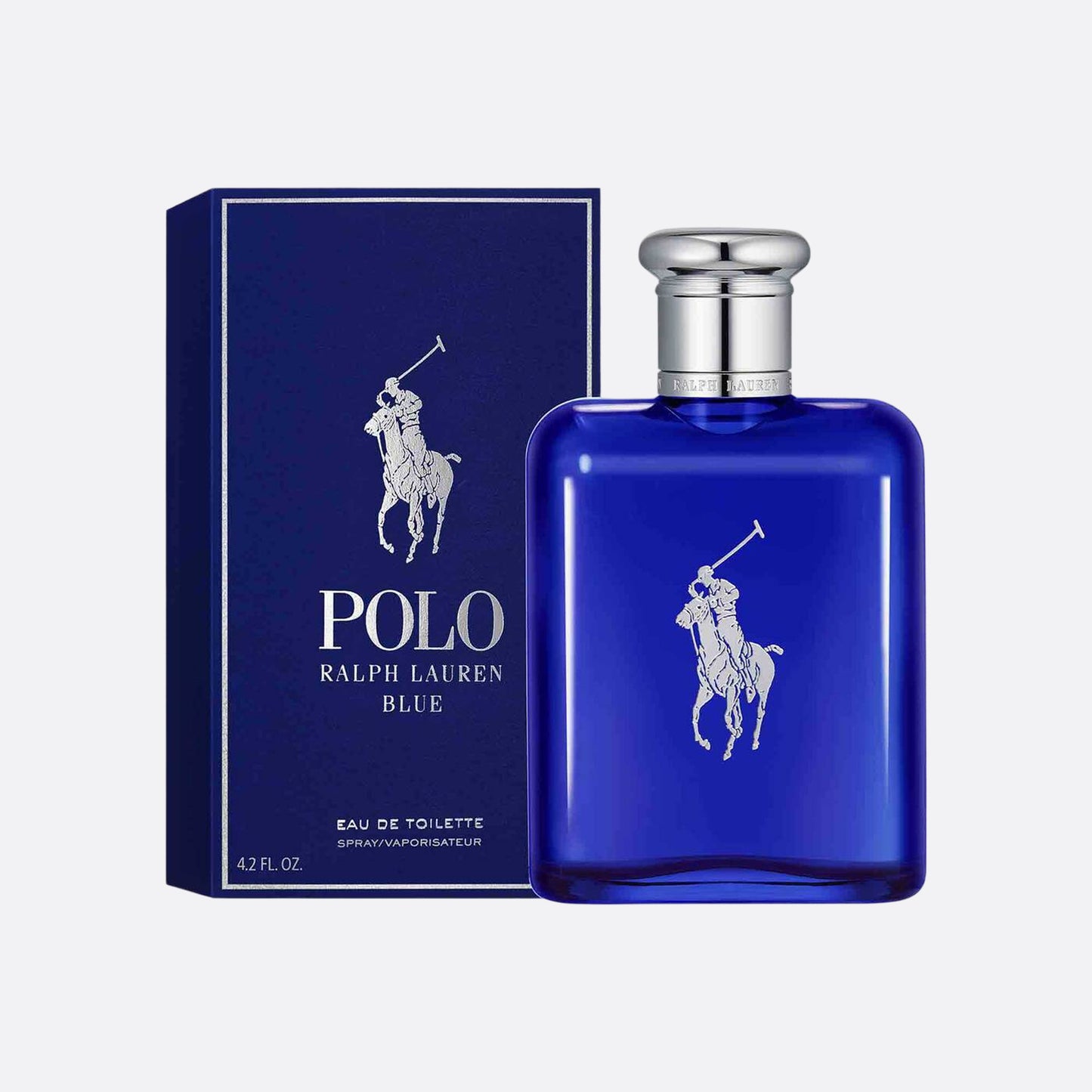 Ralph Lauren Polo Blue Men Eau De Toilette Spray, 4.2 oz