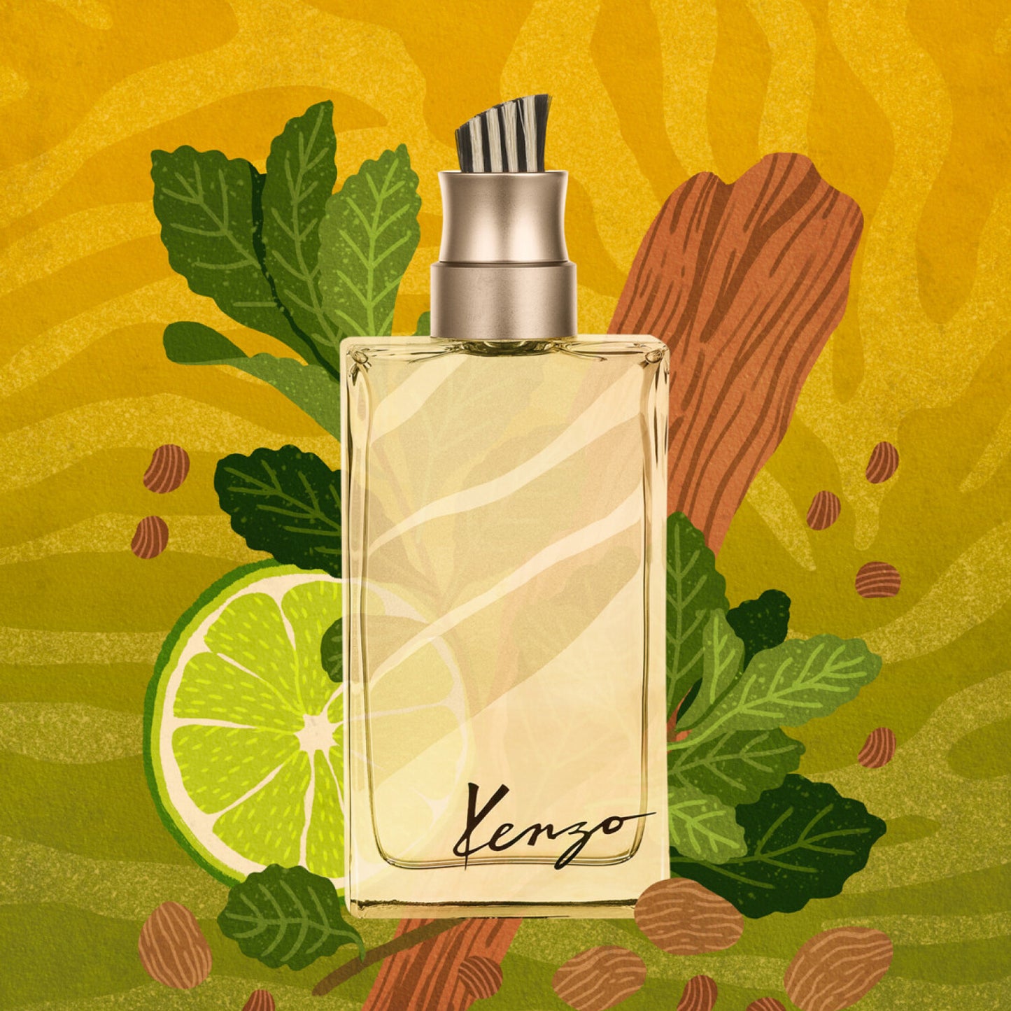 Kenzo Jungle Homme by Kenzo Eau de Toilette Spray, 3.4 oz