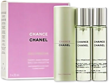 Chanel Chance 3 X 0.7 FL OZ Twist & SP
