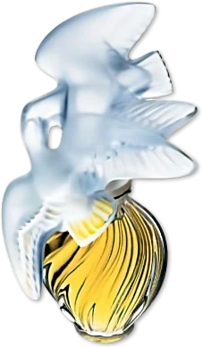 Nina Ricci L'Air Du Temps 1/2 Temps OZ Cristal Lalique Colo