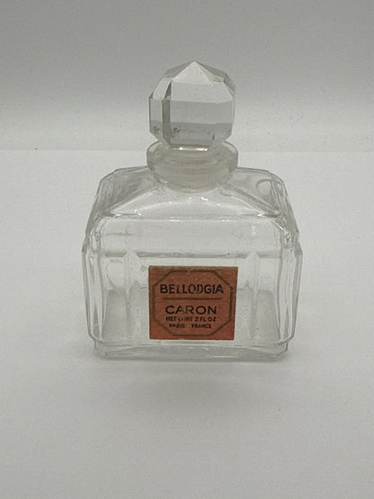 Vintage Caron Bellodgia Baccarat Perfume Bottle