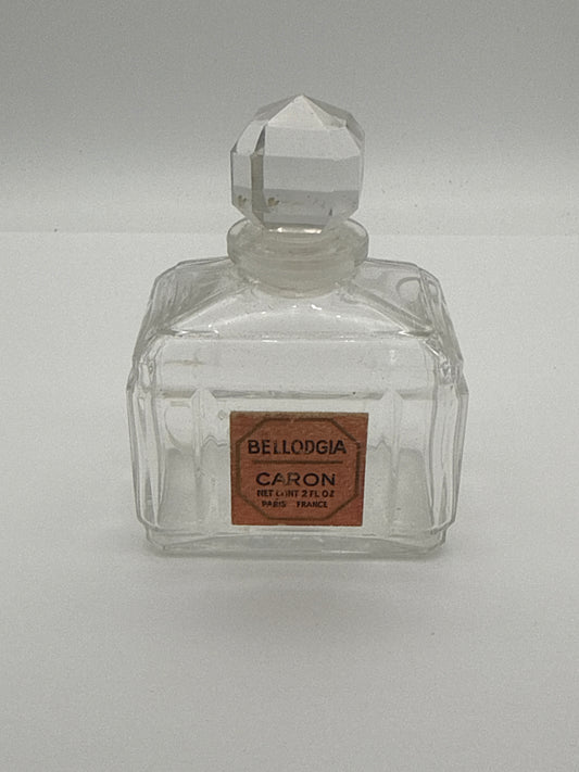 Vintage Caron Bellodgia Baccarat Perfume Bottle