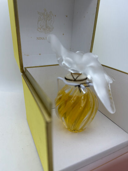 Nina Ricci L'Air du Temps Lalique Crystal Flacon Full Perfume Box