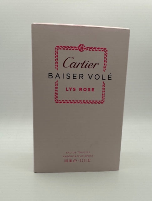 Baiser Vole DE Cartier Lys Rose 3.3 OZ EDT SP