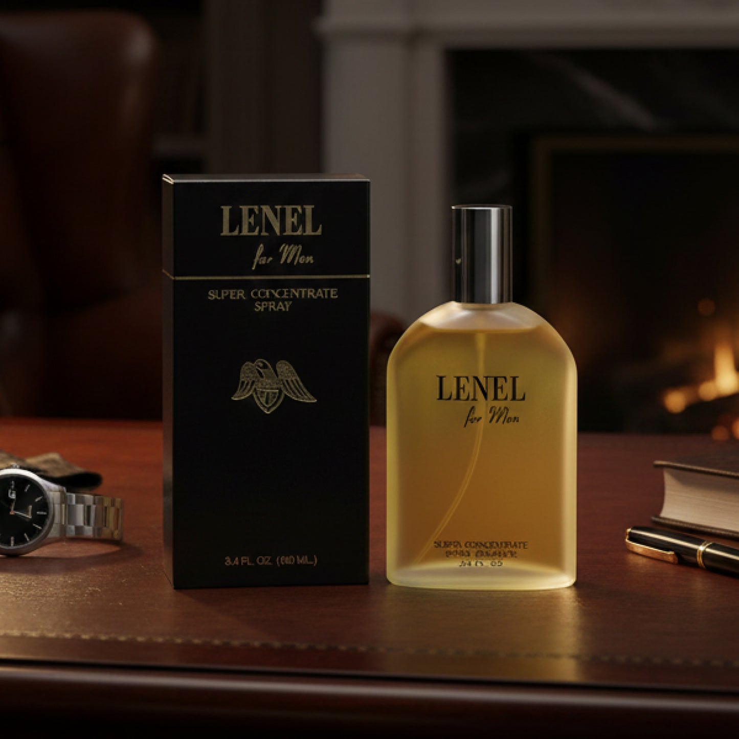 Lenel Super Concentrate Cologne Spray, 3.4 oz