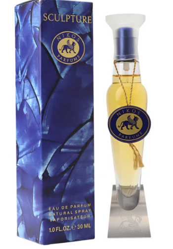 Nikos Sculpture Eau de Parfum bottle