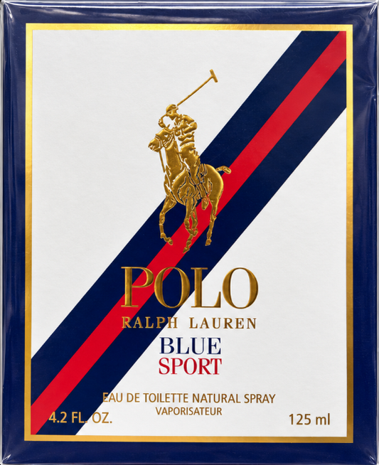 Ralph Lauren Polo Blue Sport Eau de Toilette Spray for Men – 4.2 oz
