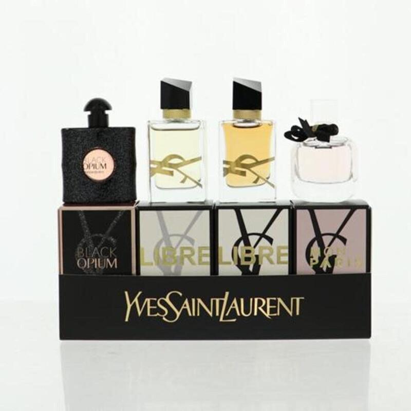 Yves Saint Laurent 4-Piece Mini Eau de Parfum Gift Set – 4 x 0.25 oz