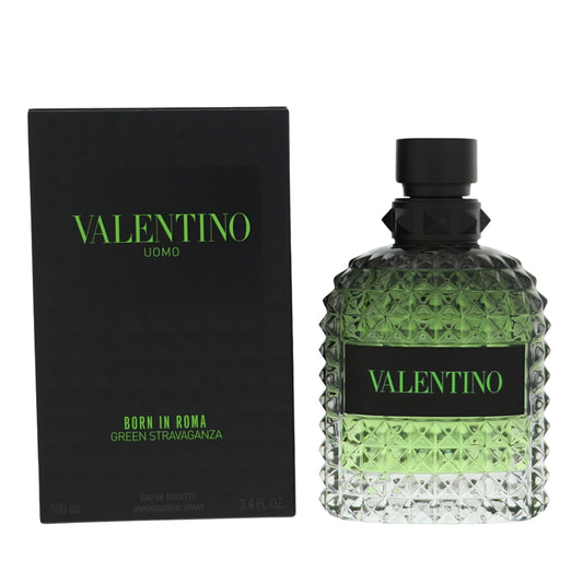 Valentino Born in Roma Uomo Green Stravaganza 3.4 oz Eau de Toilette Spray