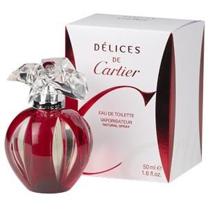 Delices De Cartier 1.6 OZ EDT SP 1 Gram Solid Parfum