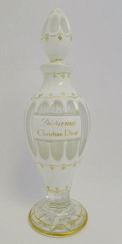 Vintage Diorama Baccarat White Parfume Bottle