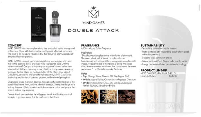 Mind Games Double Attack 3.4 oz Parfum Spray